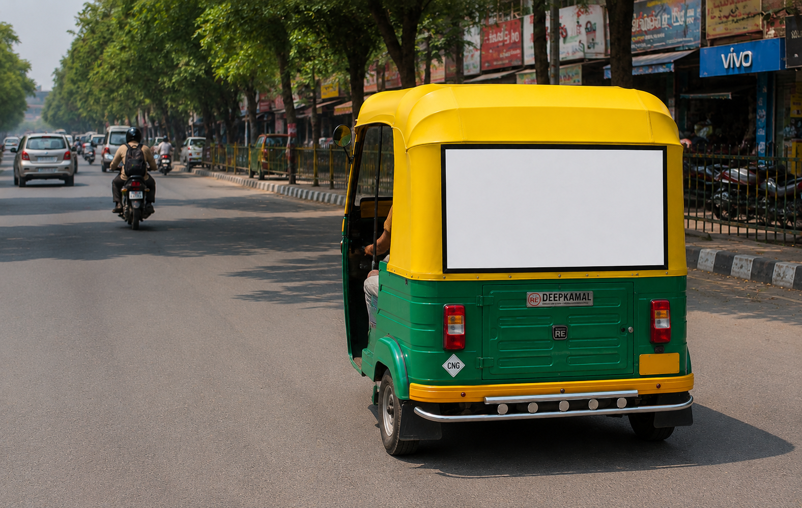 E-Rickshaw Branding